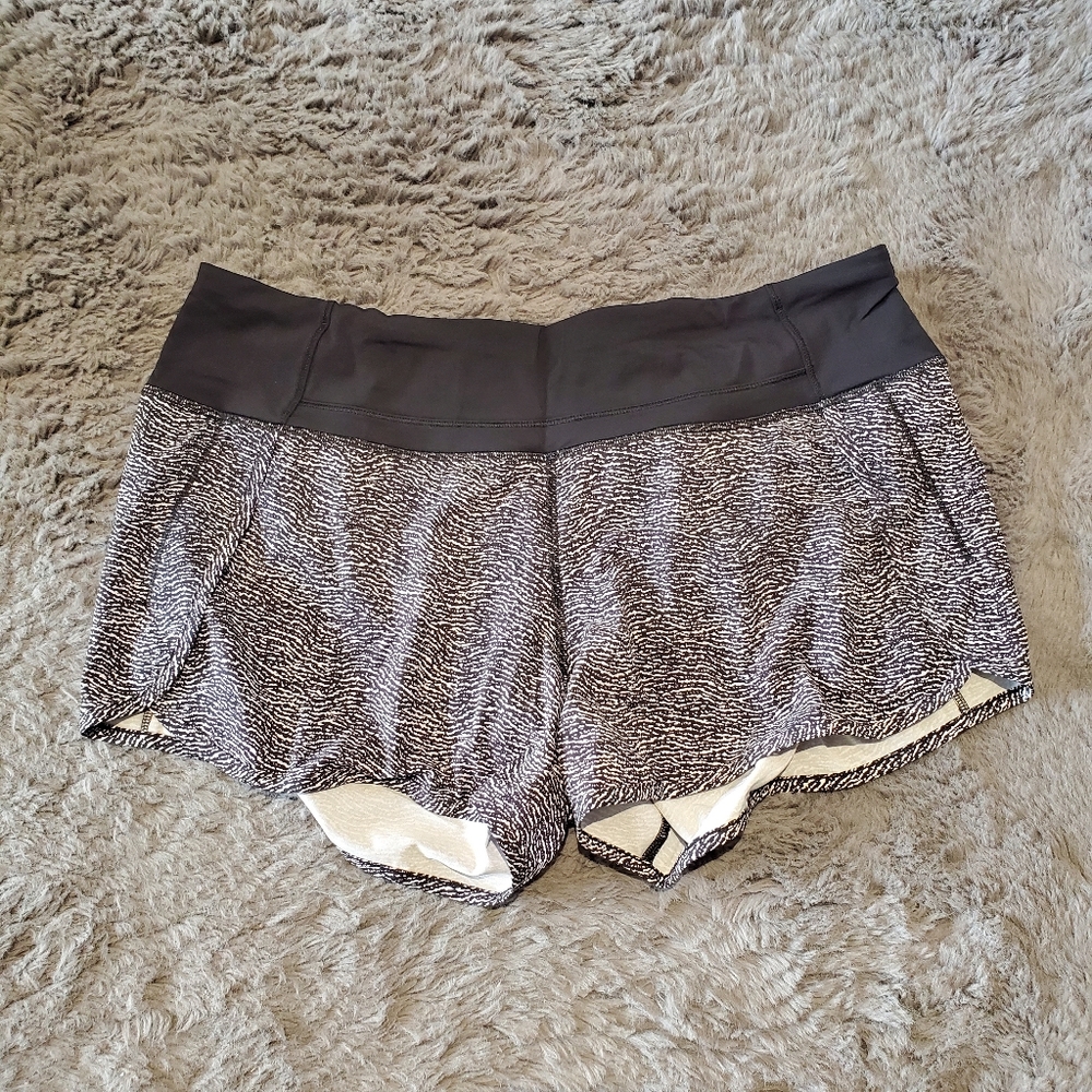 Lululemon Run Times Short Size 10 RARE